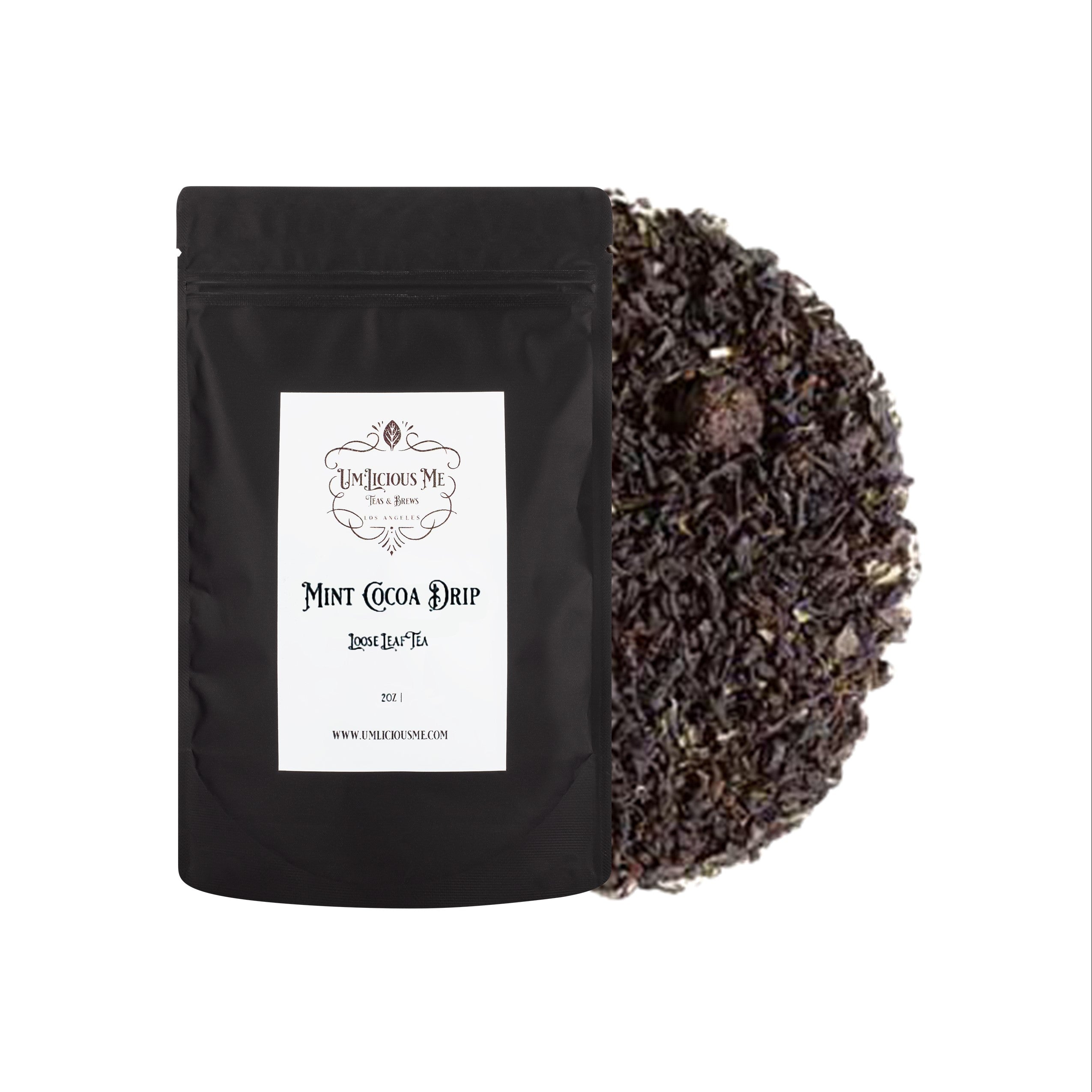 Mint Cocoa Drip | Loose Leaf Tea – Um'Licious Me